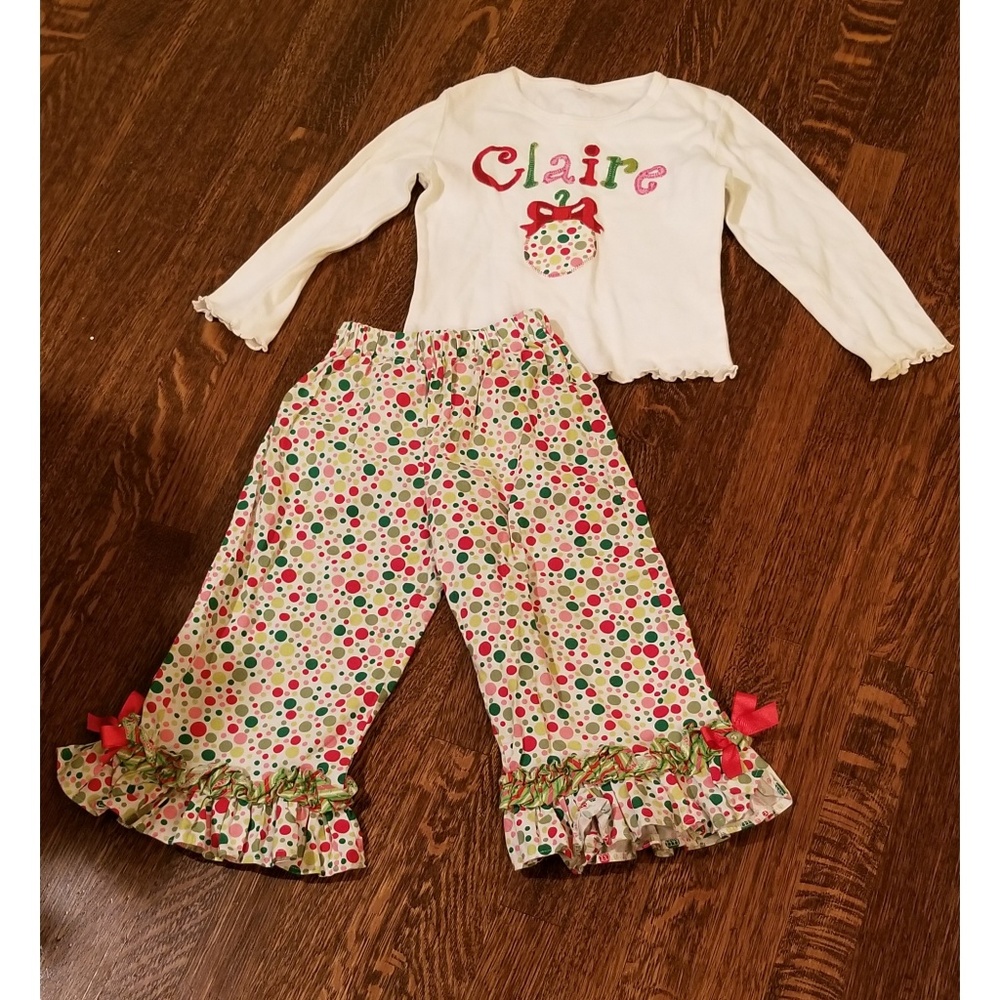Christmas pajamas for Claire